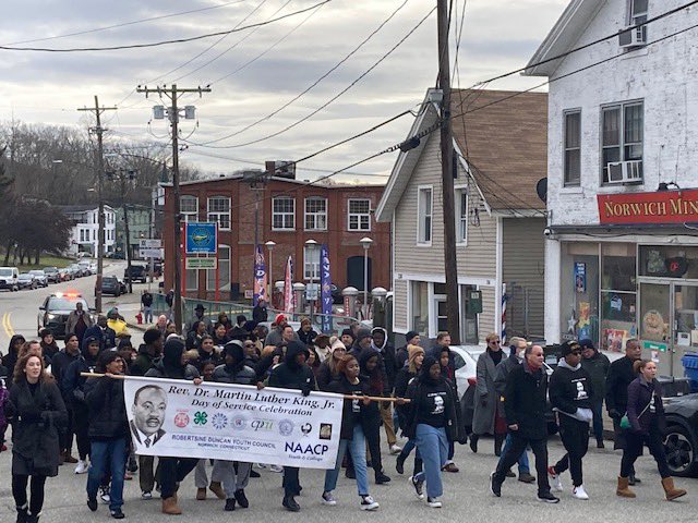 Blumenthal attended events across Connecticut marking the life and legacy of Dr. Martin Luther King Jr. 